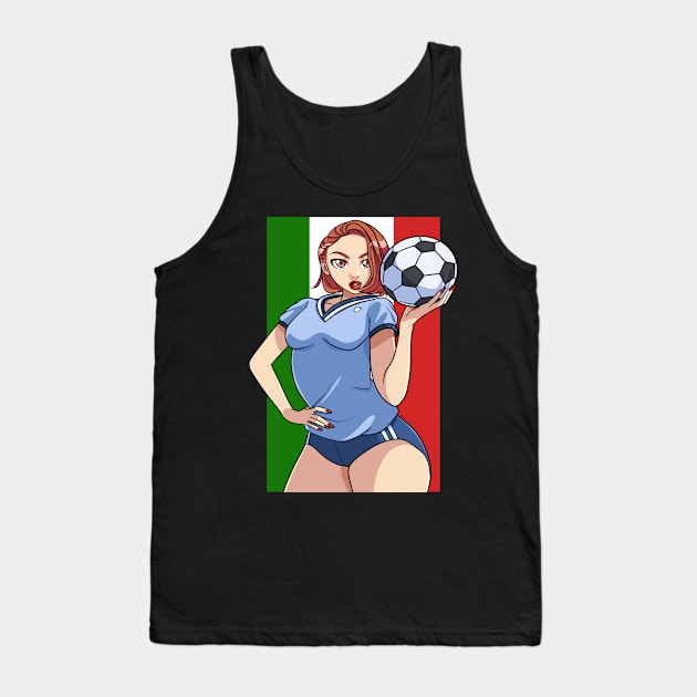 Mexico World Cup Soccer Lover Tournament Qatar Tank Top by Noseking